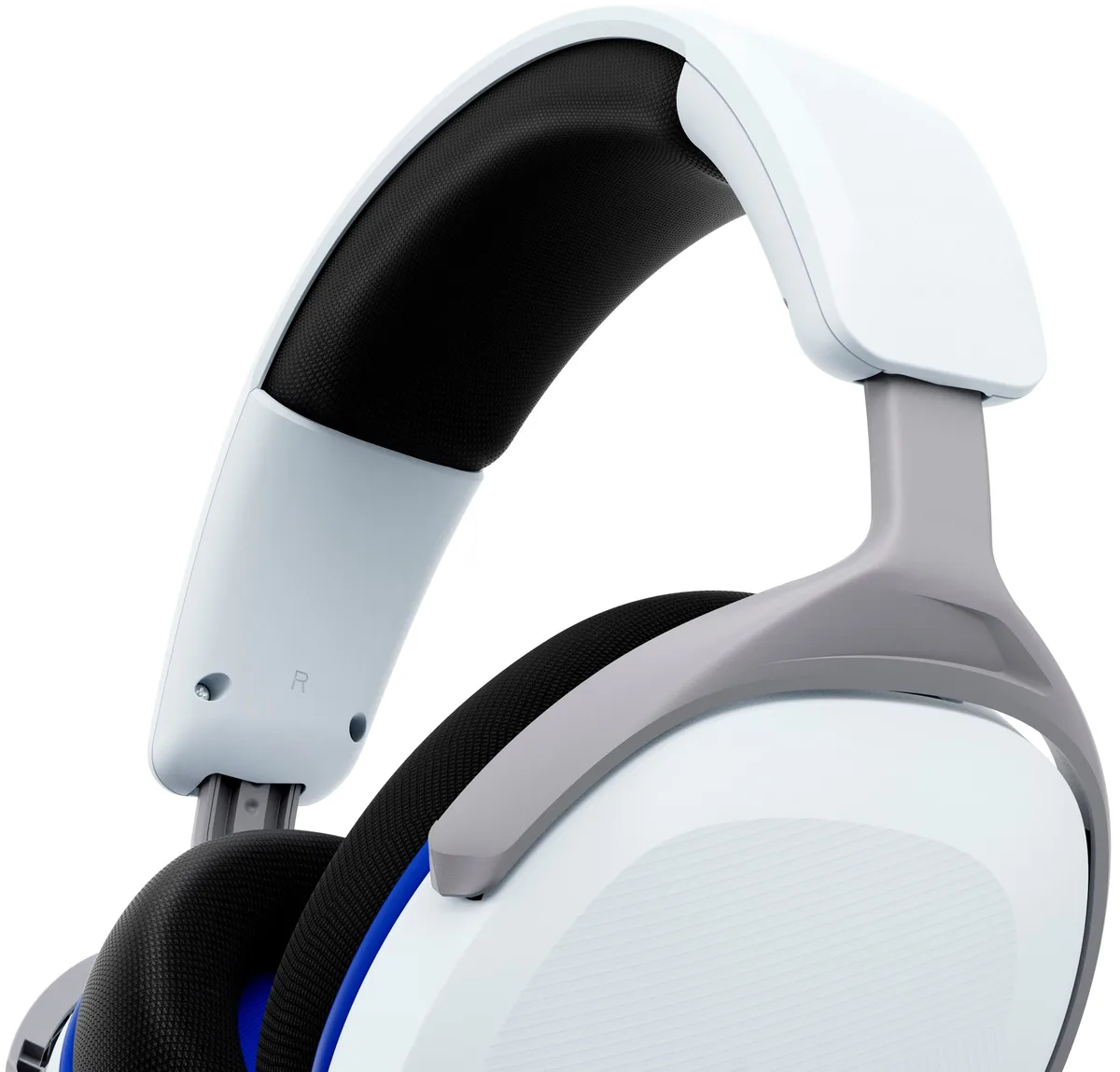Гарнітура HyperX дротова повнорозмірна біло-синя 1,3 м для PS5 PS4