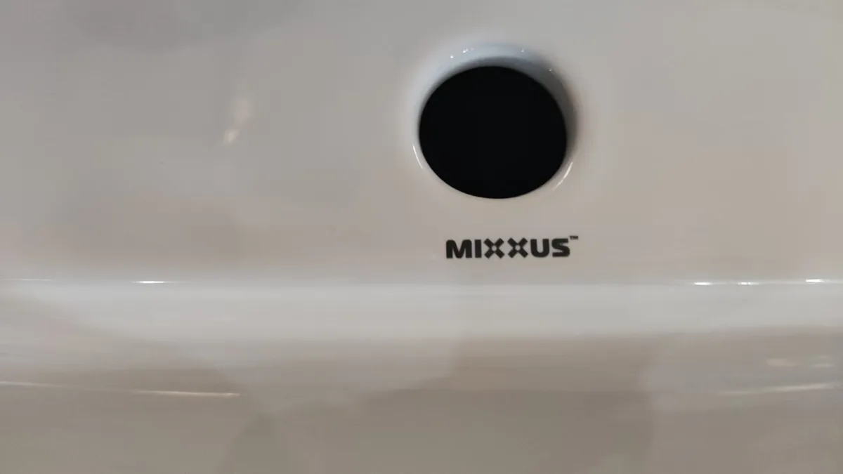 Раковина накладная MIXXUS PREMIUM керамическая 600х405х120 мм белая