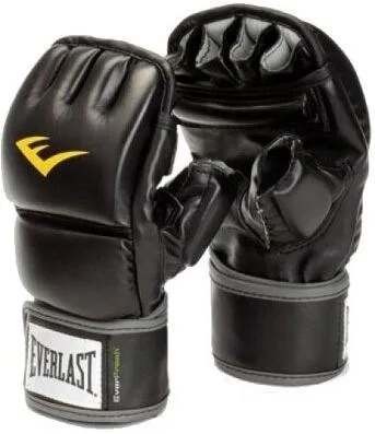 Рукавиці MMA Everlast шкіра L/XL чорні