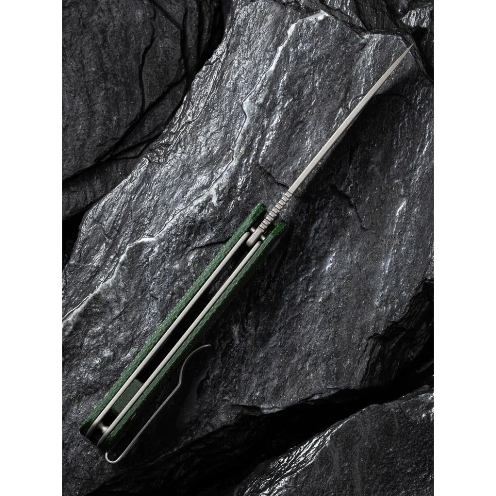 Нож складной карманный Civivi Nitro-V 72 мм Micarta темно-зеленый.