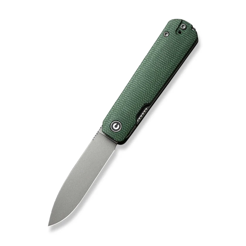 Нож складной карманный Civivi Nitro-V 72 мм Micarta темно-зеленый.