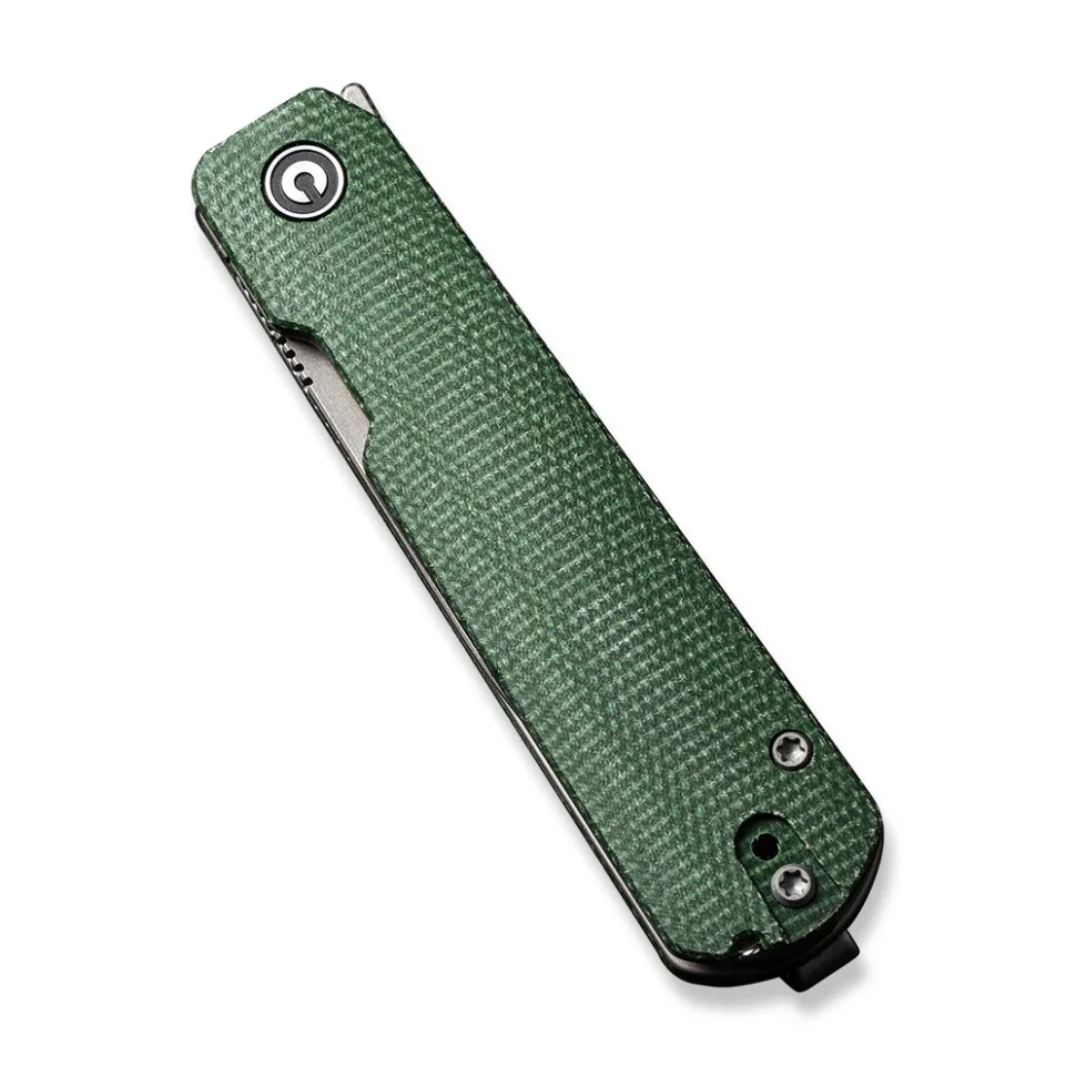 Нож складной карманный Civivi Nitro-V 72 мм Micarta темно-зеленый.