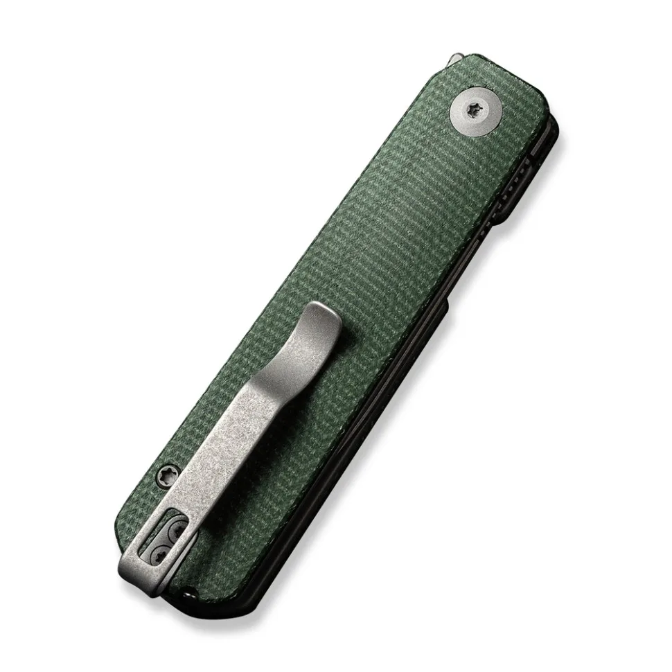 Нож складной карманный Civivi Nitro-V 72 мм Micarta темно-зеленый.