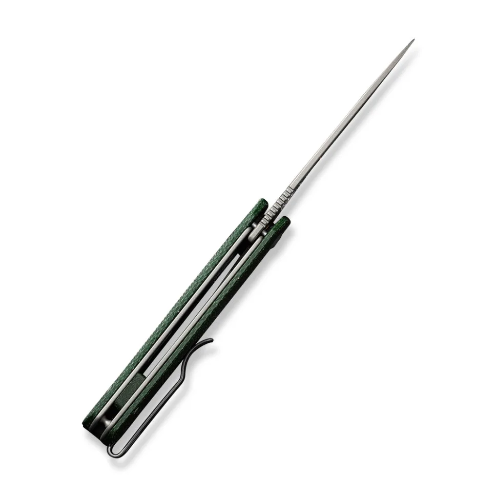 Нож складной карманный Civivi Nitro-V 72 мм Micarta темно-зеленый.