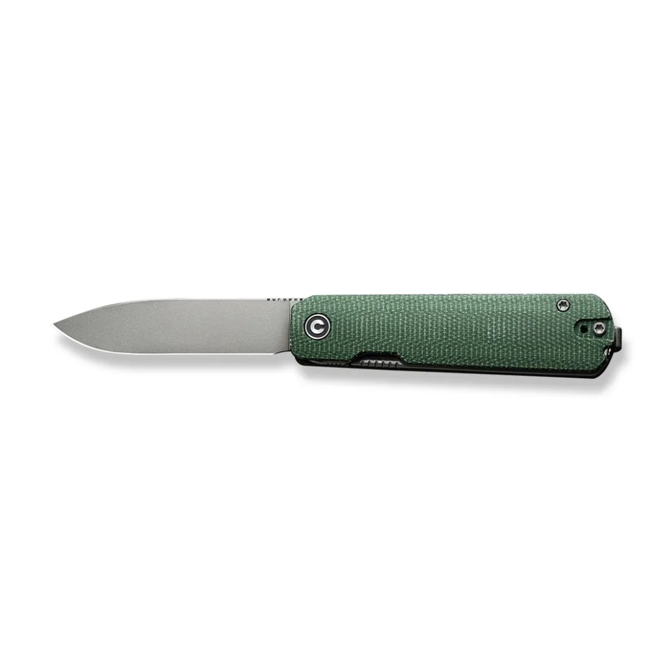 Нож складной карманный Civivi Nitro-V 72 мм Micarta темно-зеленый.