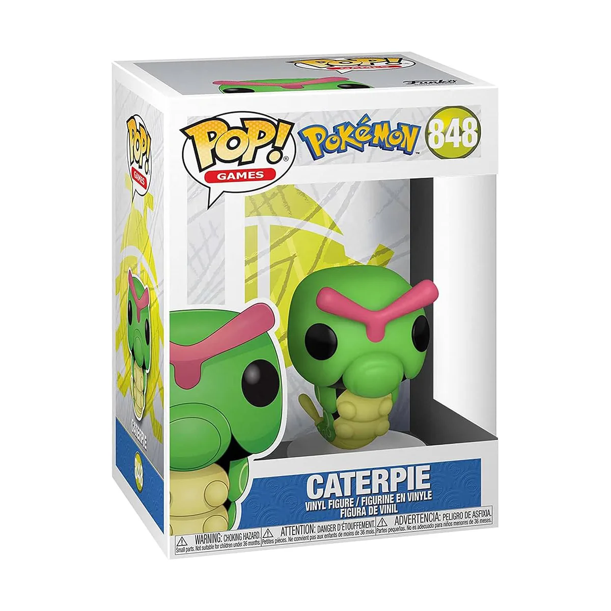 Ігрова фігурка Funko POP! Покемон вініл 6х5,5х11,4 см Катерпі