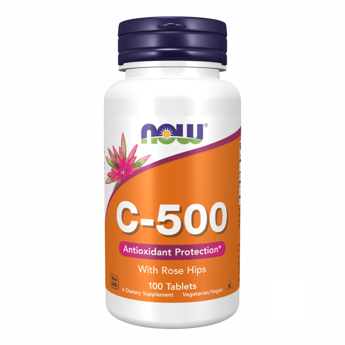 Вітамін C 500 мг з шипшини Now Foods 100 таблеток