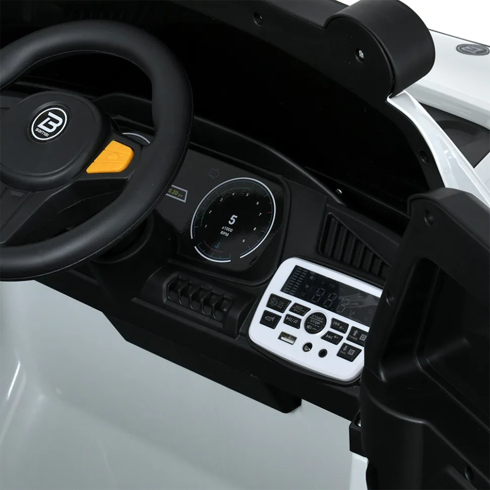 Дитячий електромобіль Bambi Racer пластик 151 см чорний