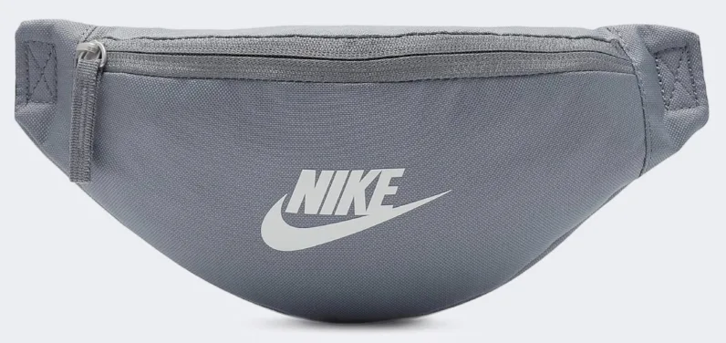 Сумка на пояс Nike поліестер S сірий 28x13x8 см 1 л