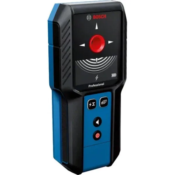 Детектор акумуляторний Bosch Professional для виявлення об'єктів до 120мм з індикацією сигналу та чохлом