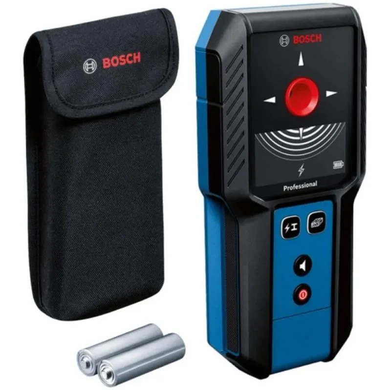 Детектор акумуляторний Bosch Professional для виявлення об'єктів до 120мм з індикацією сигналу та чохлом