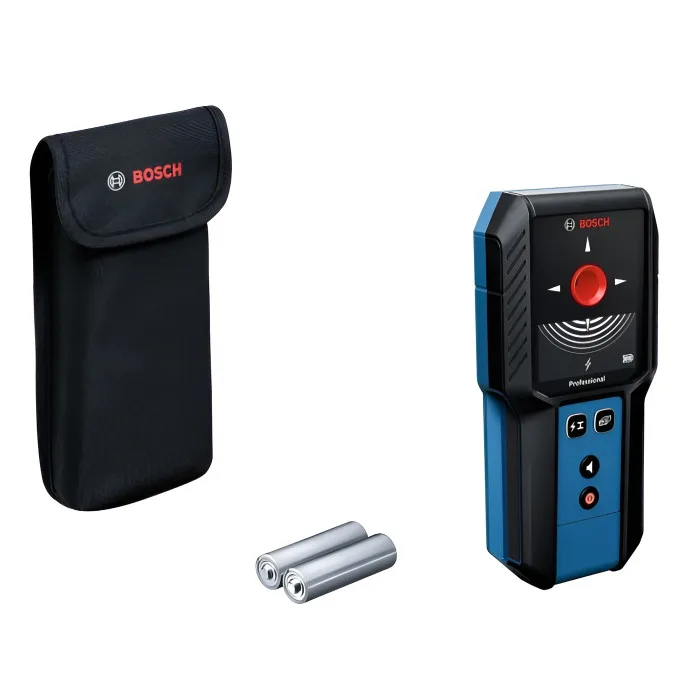 Детектор акумуляторний Bosch Professional для виявлення об'єктів до 120мм з індикацією сигналу та чохлом