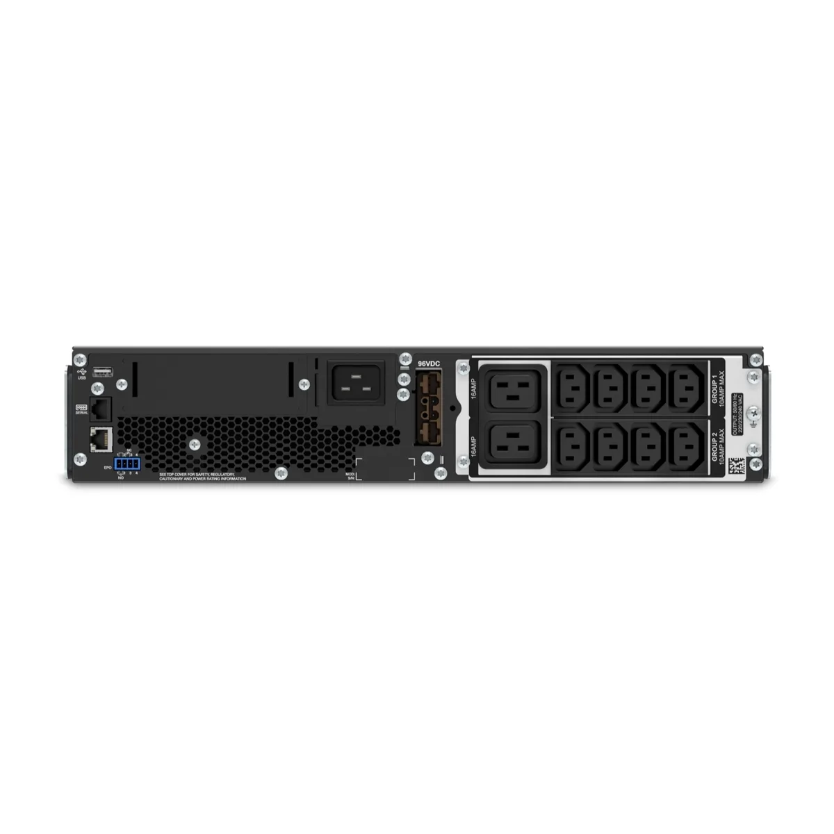 Джерело безперебійного живлення APC Smart-UPS Online 3000VA/2700W, RM 2U, LCD, USB, RS232, 8xC13, 2xC19