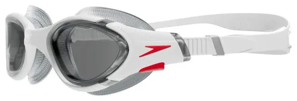 Окуляри для плавання SPEEDO SEBS OSFM білий сірий