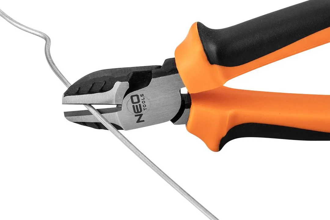 Кусачки-бокорізи Neo Tools, зменшення зусиль до 40%, 180 мм, CrNi.