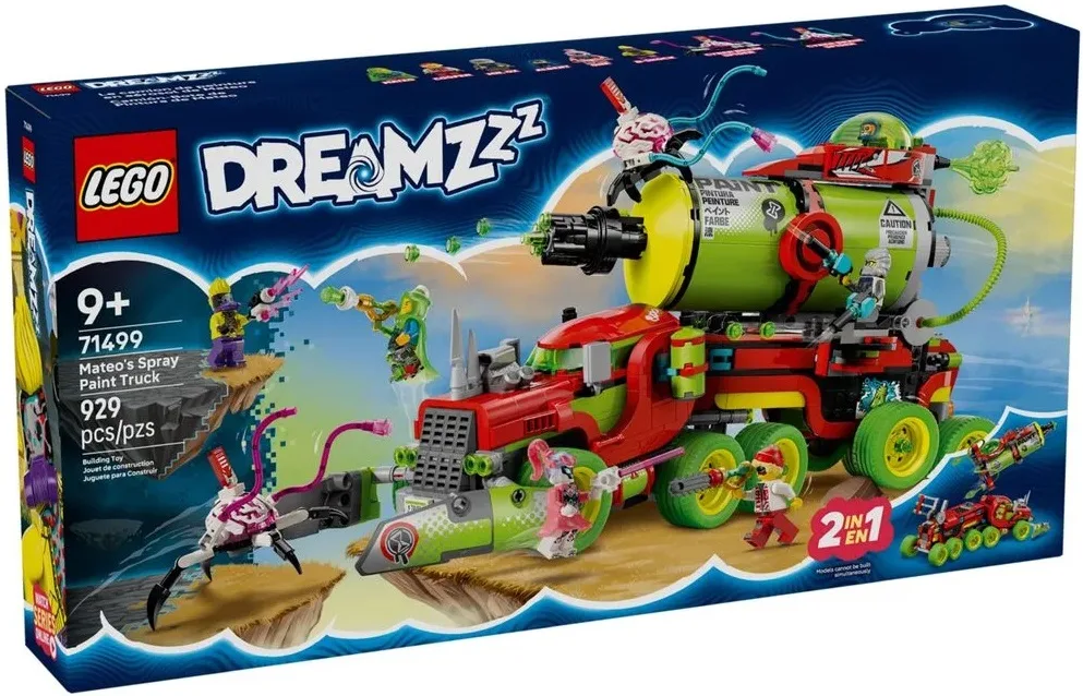 Конструктор LEGO Dreamzzz 929 деталей різнокольоровий