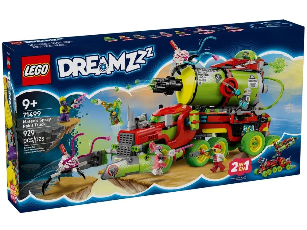 Конструктор LEGO Dreamzzz 929 деталей різнокольоровий