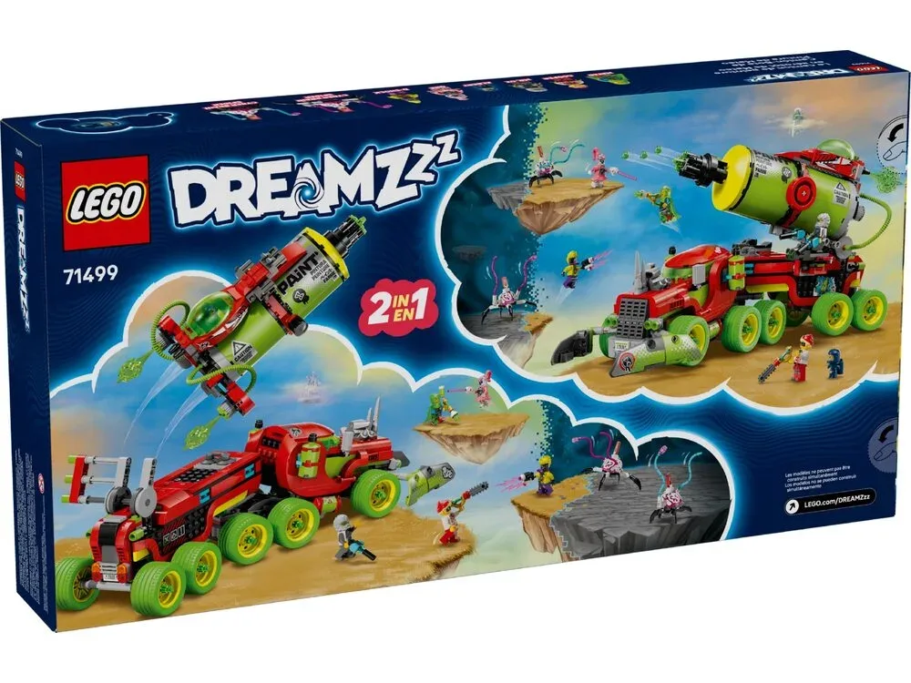 Конструктор LEGO Dreamzzz 929 деталей різнокольоровий