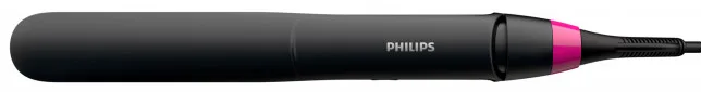 Випрямляч волосся Philips Керамічний 100х28 мм Чорний Рожевий