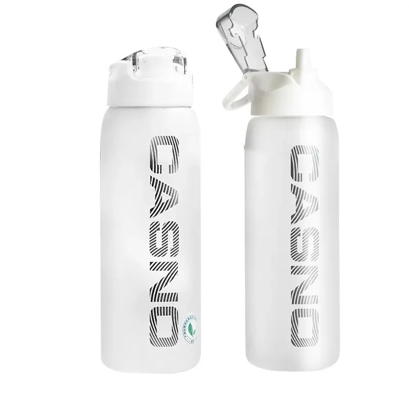 Бутылка для воды CASNO Пластик 1000 мл Белая
