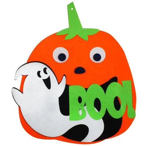 Підвіска з фетру Happy Halloween "Щасливе привидення" 32х26 см