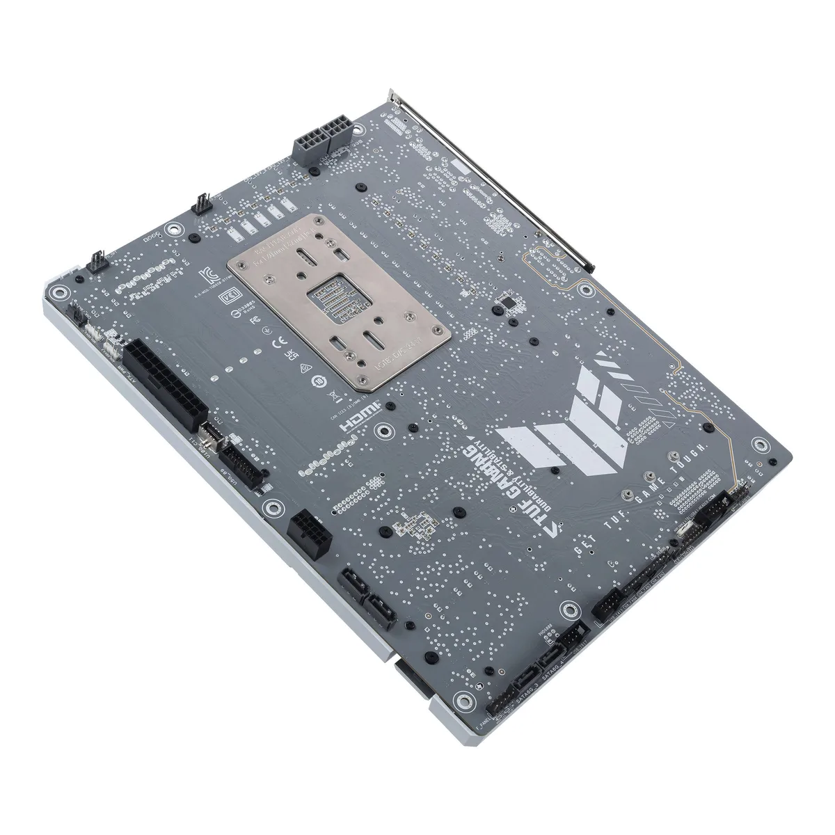 Материнcька плата ASUS TUF GAMING B850-BTF WIFI W sAM5 B850 4xDDR5 M.2 HDMI DP Wi-Fi BT ATX BTF приховане підключення роз'ємів