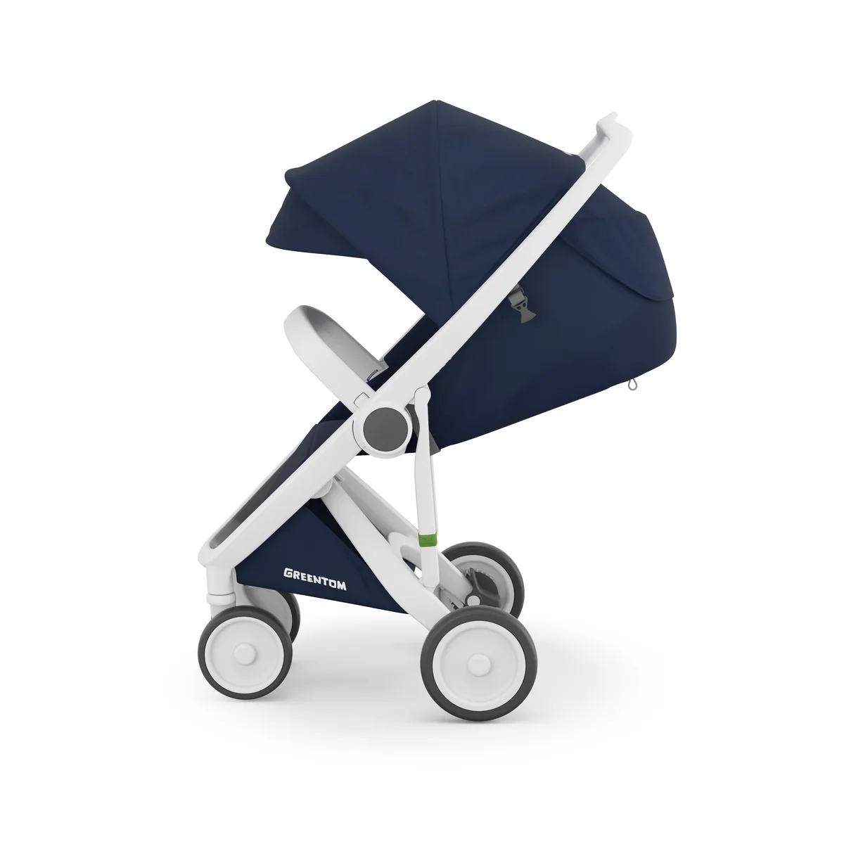 Прогулочная коляска Greentom Classic Blue-White