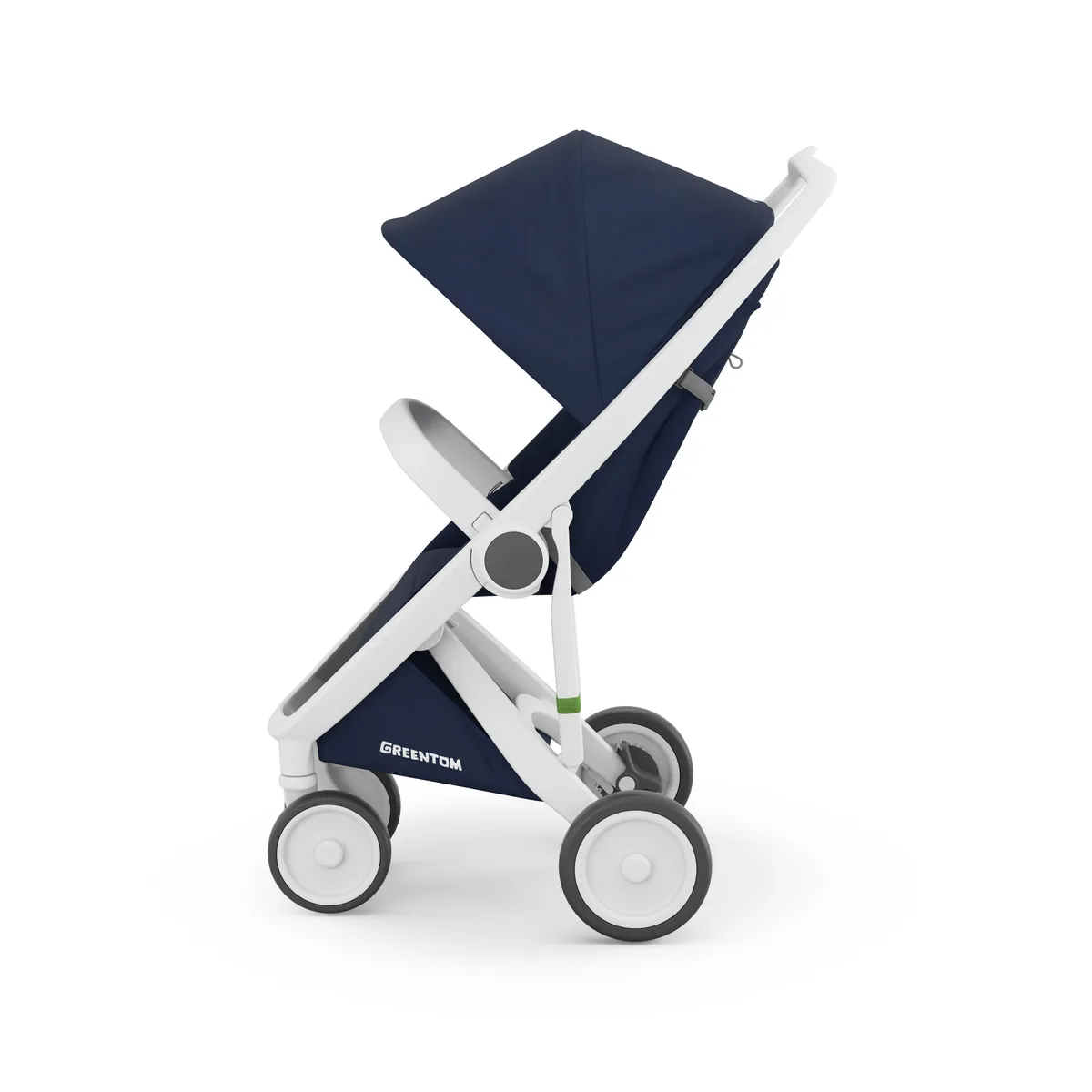 Прогулочная коляска Greentom Classic Blue-White