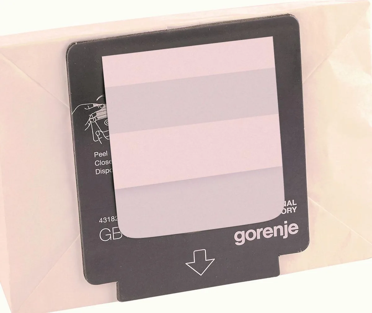 Мішки для пилососа Gorenje 3 шт. паперові 60 л