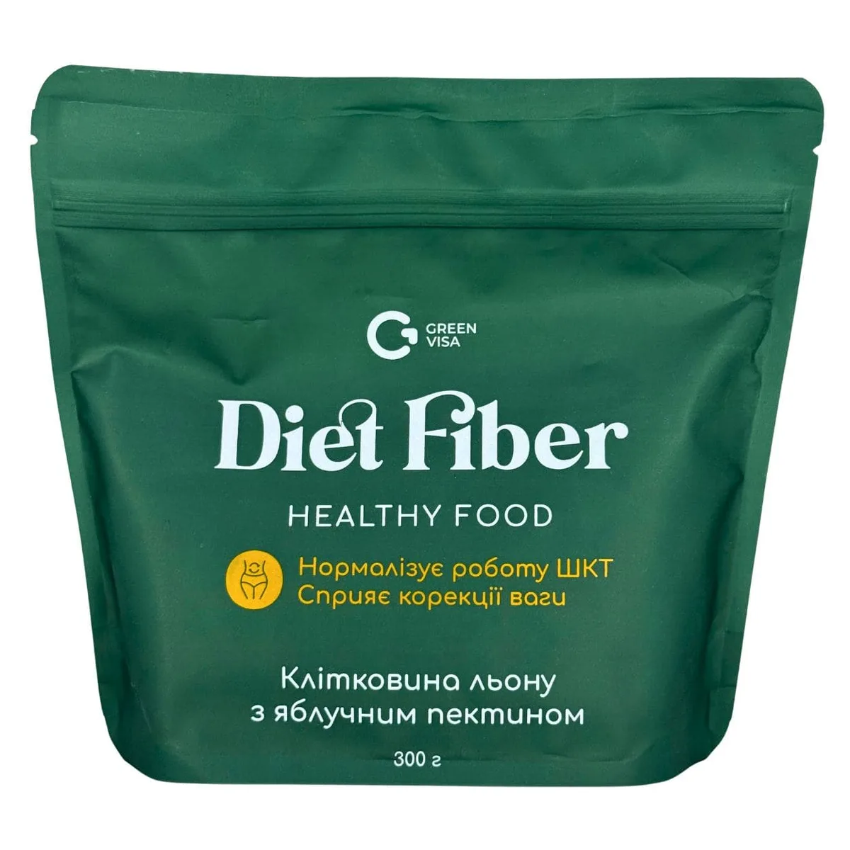 Клітковина Diet Fiber – функціональна клітковина для контролю ваги та метаболізму Green Visa