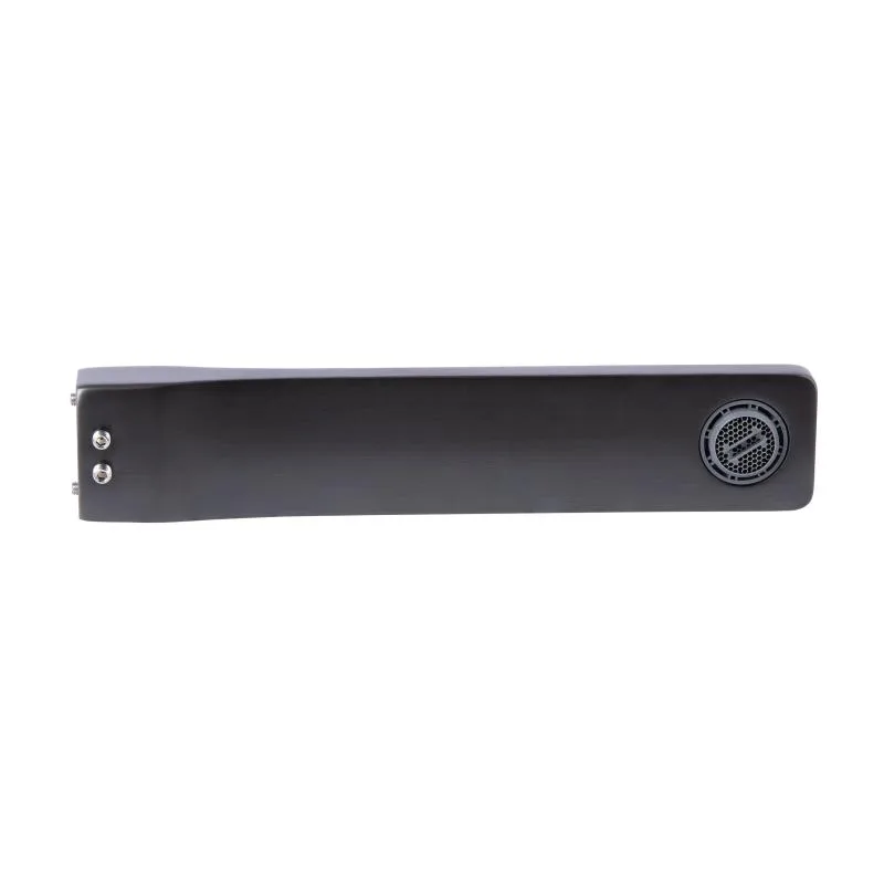 Змішувач для раковини прихованого монтажу Qtap Gemini 220х143х203 мм латунь Gunmetal Black PVD