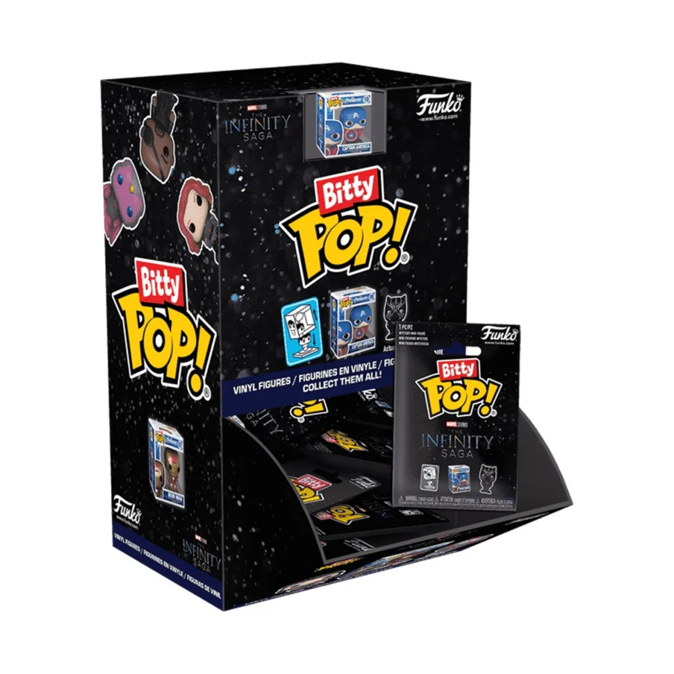 Ігрова фігурка Funko вінілова 2,5 см Marvel аніме стиль Тібі