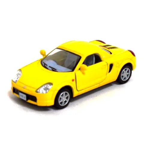 Машинка KINSMART Toyota MR2 інерційна металева жовта 1:32