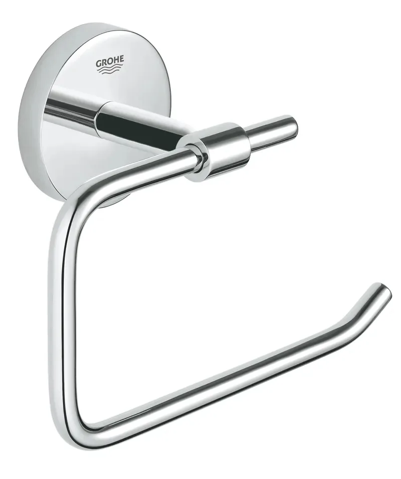 Тримач для туалетного паперу Grohe Нержавіюча сталь 104х152х58 мм Сталевий