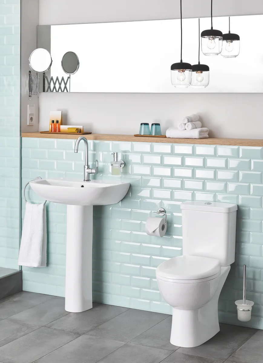 Тримач для туалетного паперу Grohe Нержавіюча сталь 104х152х58 мм Сталевий