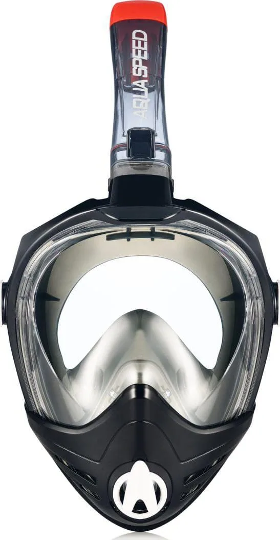Повнолицьова маска Aqua Speed силікон S/M чорна