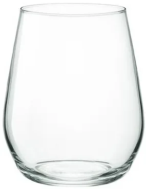Набір низьких склянок Bormioli Rocco Electra, 380 мл, висота 100 мм, 6 шт., прозоре скло.
