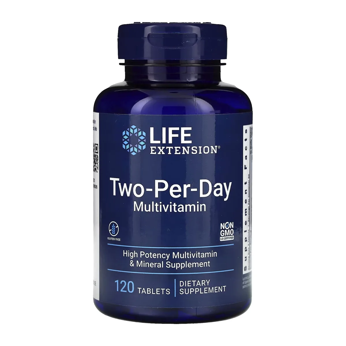 Мультивитамины Life Extension Two-Per-Day без ГМО 120 таблеток