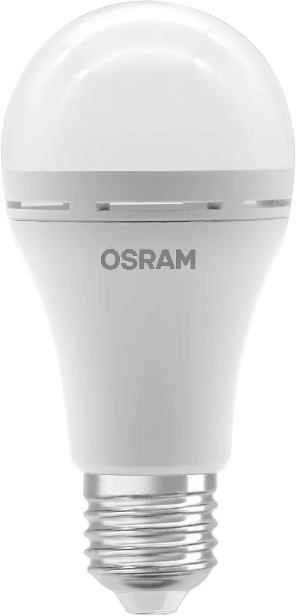 Лампа OSRAM LED E27 8Вт 806Лм 2700К A60 акумуляторна
