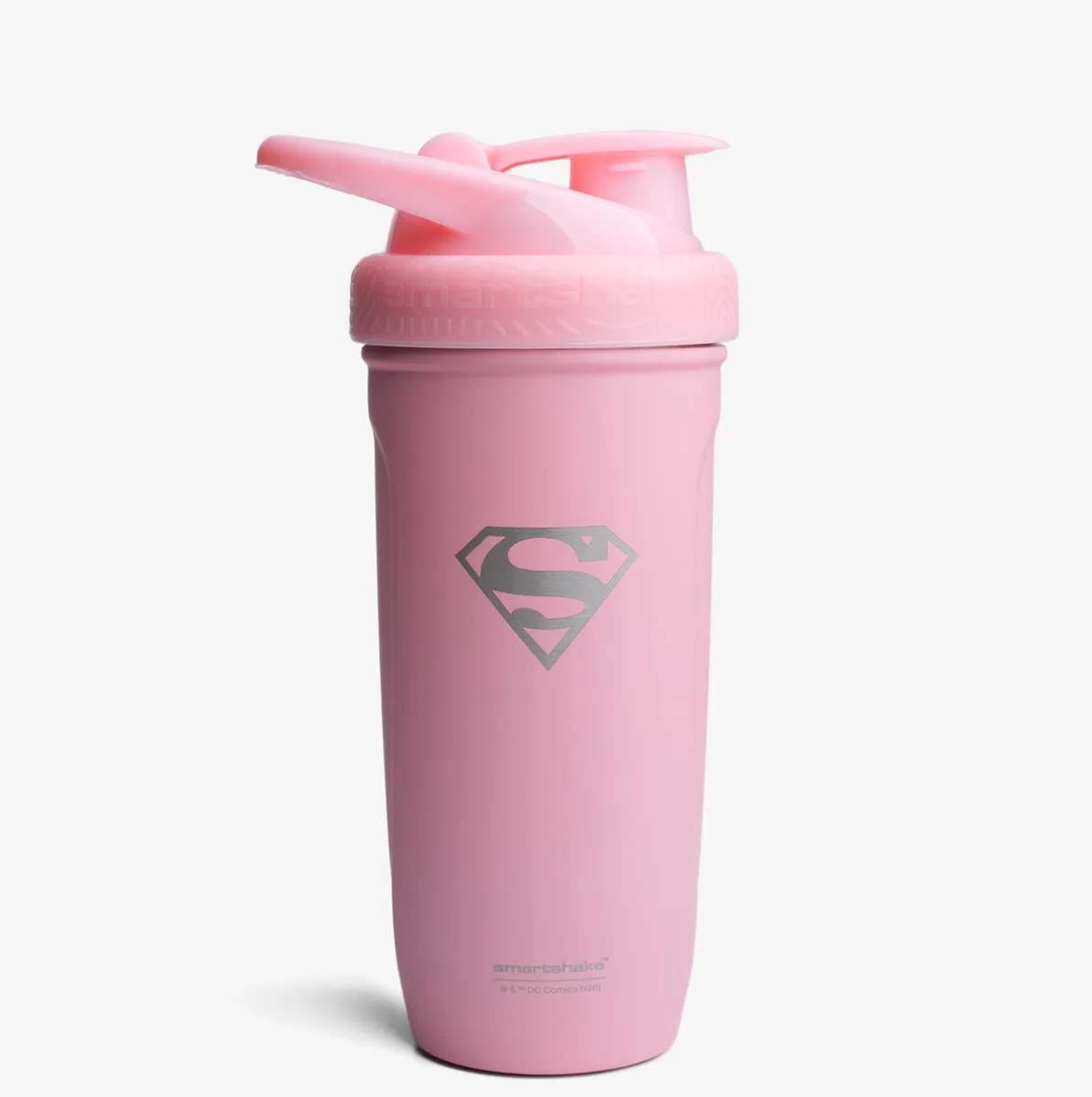 Шейкер спортивний SmartShake нержавіюча сталь 900 мл Рожевий