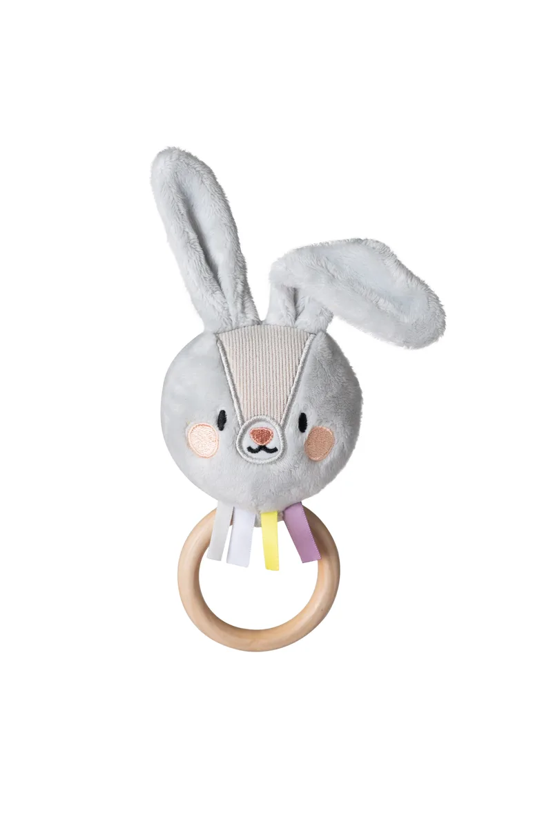 Брязкальце Кролик Райлі Taf Toys комбіновані матеріали 17 см