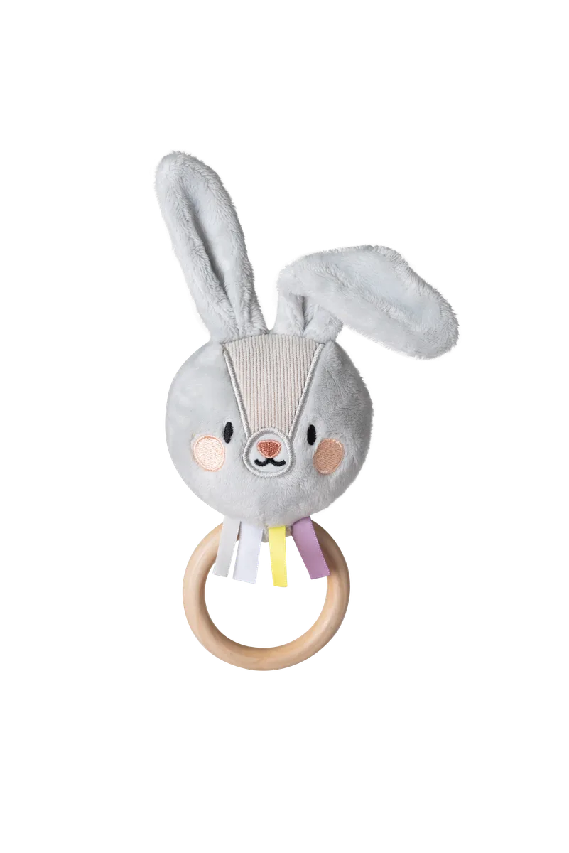 Брякалка Кролик Райли Taf Toys комбинированные материалы 17 см