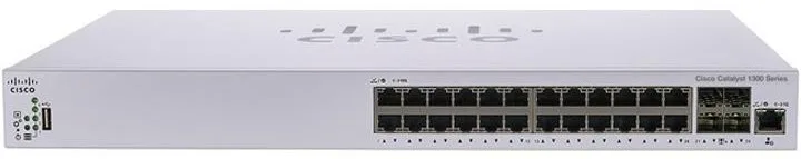 Комутатор Cisco Catalyst 1300 24x10GE, 4x10G SFP+ Shared