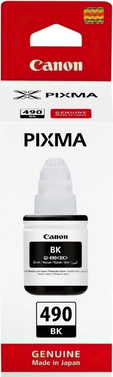 Контейнер з чорнилом Canon GI-490 PIXMA G1400/G2400/G3400 Black 135ml