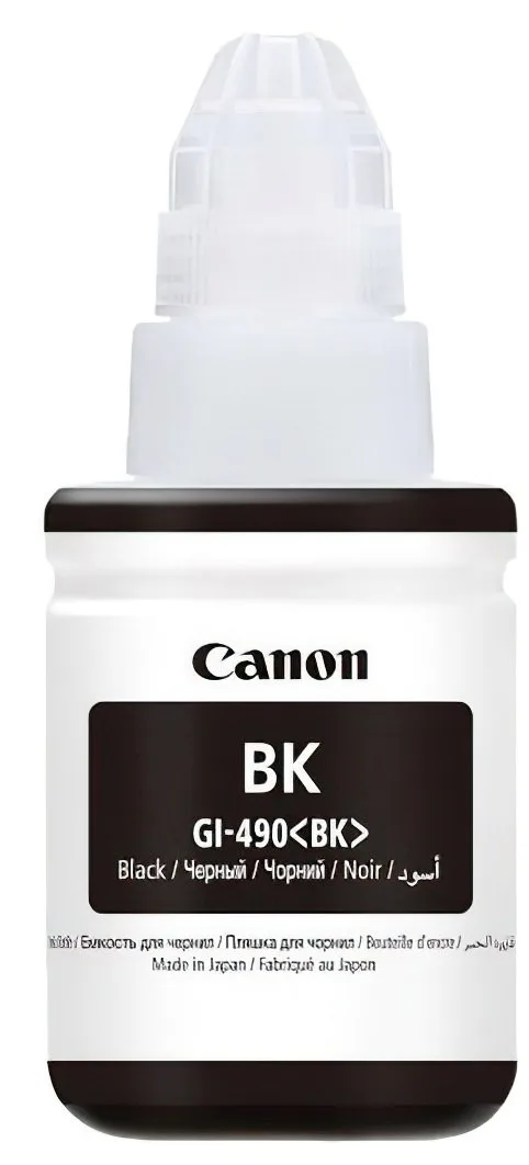 Контейнер з чорнилом Canon GI-490 PIXMA G1400/G2400/G3400 Black 135ml