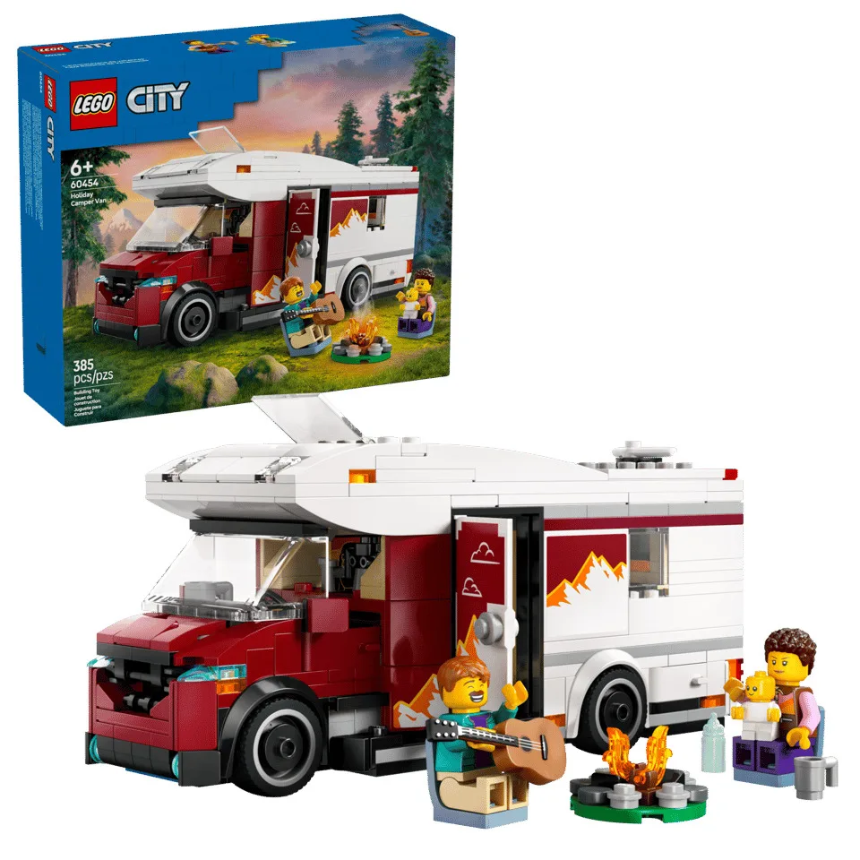 Конструктор LEGO City дом на колесах для отпуска пластик 6+ для девочек и мальчиков