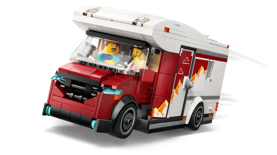 Конструктор LEGO City дом на колесах для отпуска пластик 6+ для девочек и мальчиков