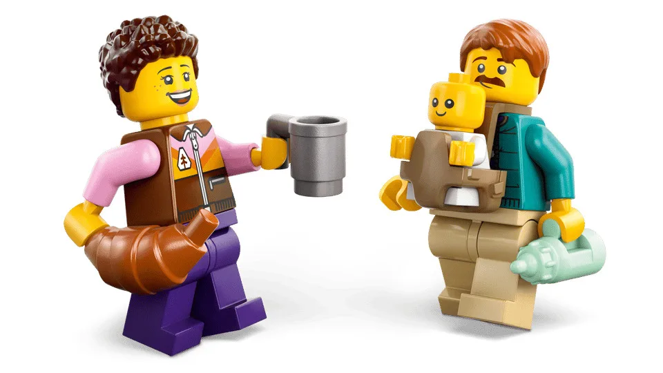 Конструктор LEGO City дом на колесах для отпуска пластик 6+ для девочек и мальчиков