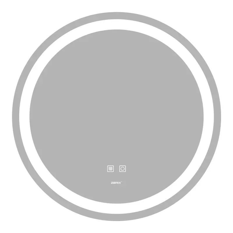 Дзеркало настінне LED Zerix SOLO MC01-60 60 см ПВХ безмідне 6000K