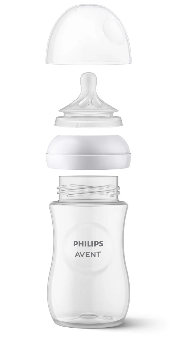 Соска Avent Natural 6міс+, силіконова, Природний потік, швидкий потік, 2шт